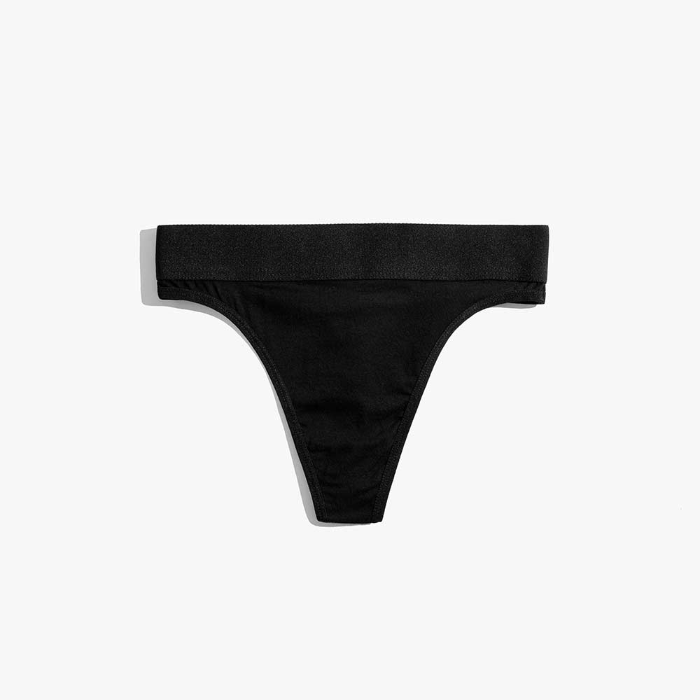 Cotton Thong with Elastic Band