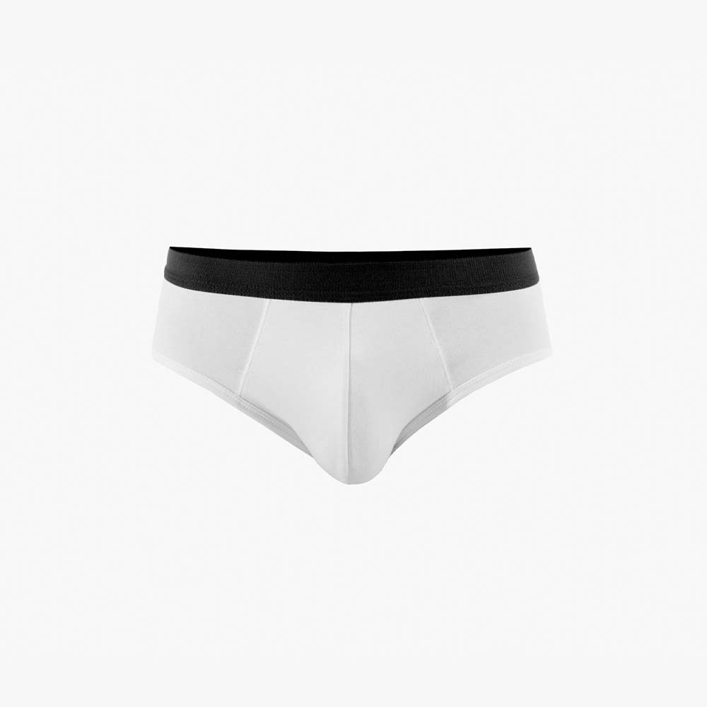 Plain Cotton Brief | 2-Pack