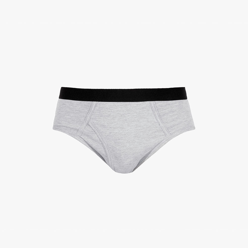 Seamed Cotton Brief