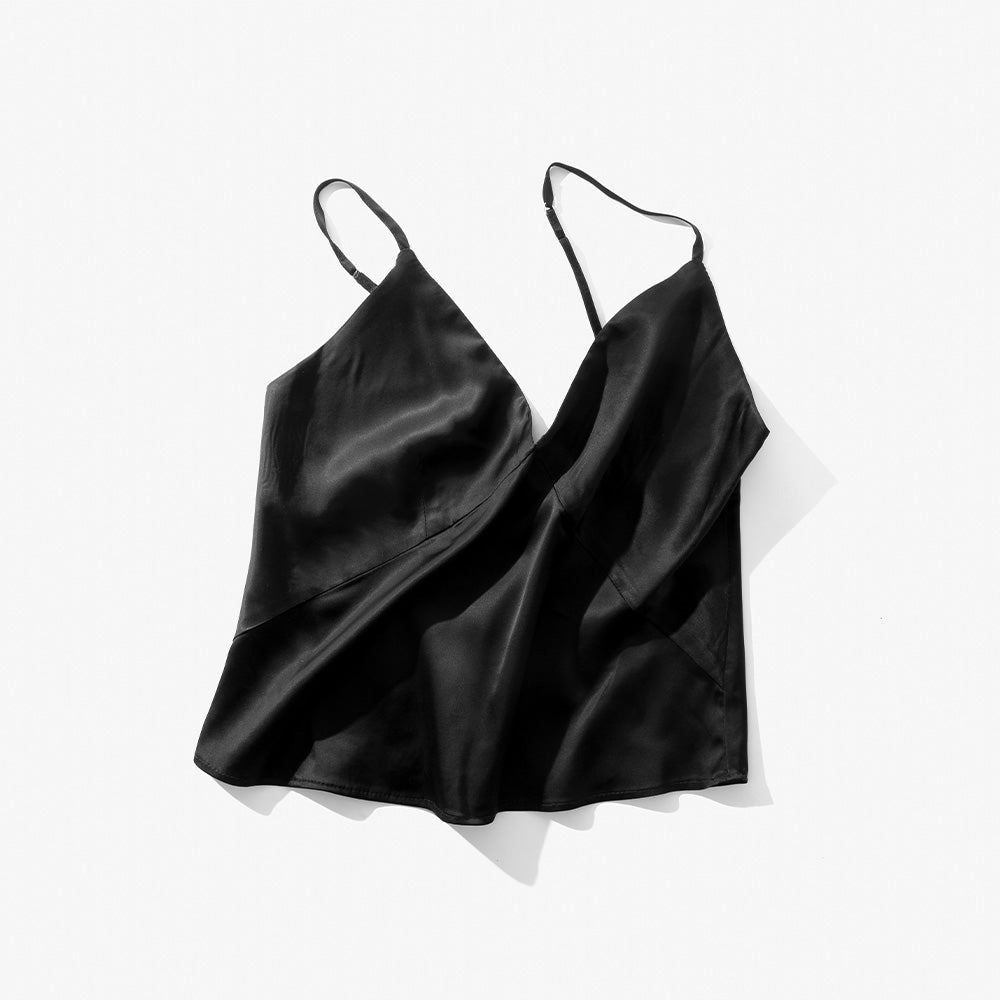 Plant-Based Silk Camisole + Shorts Set