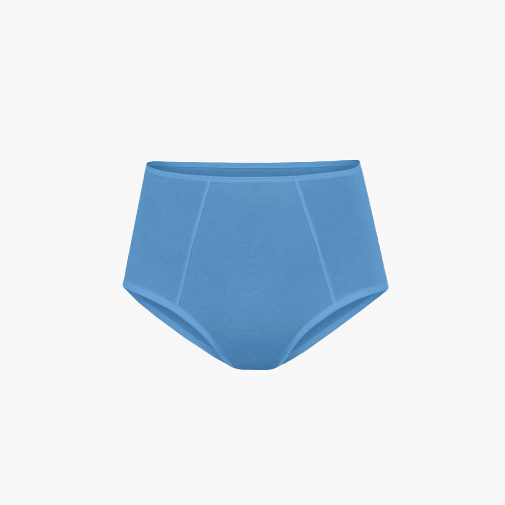 Plain Cotton High-Waist Brief | 3-Pack