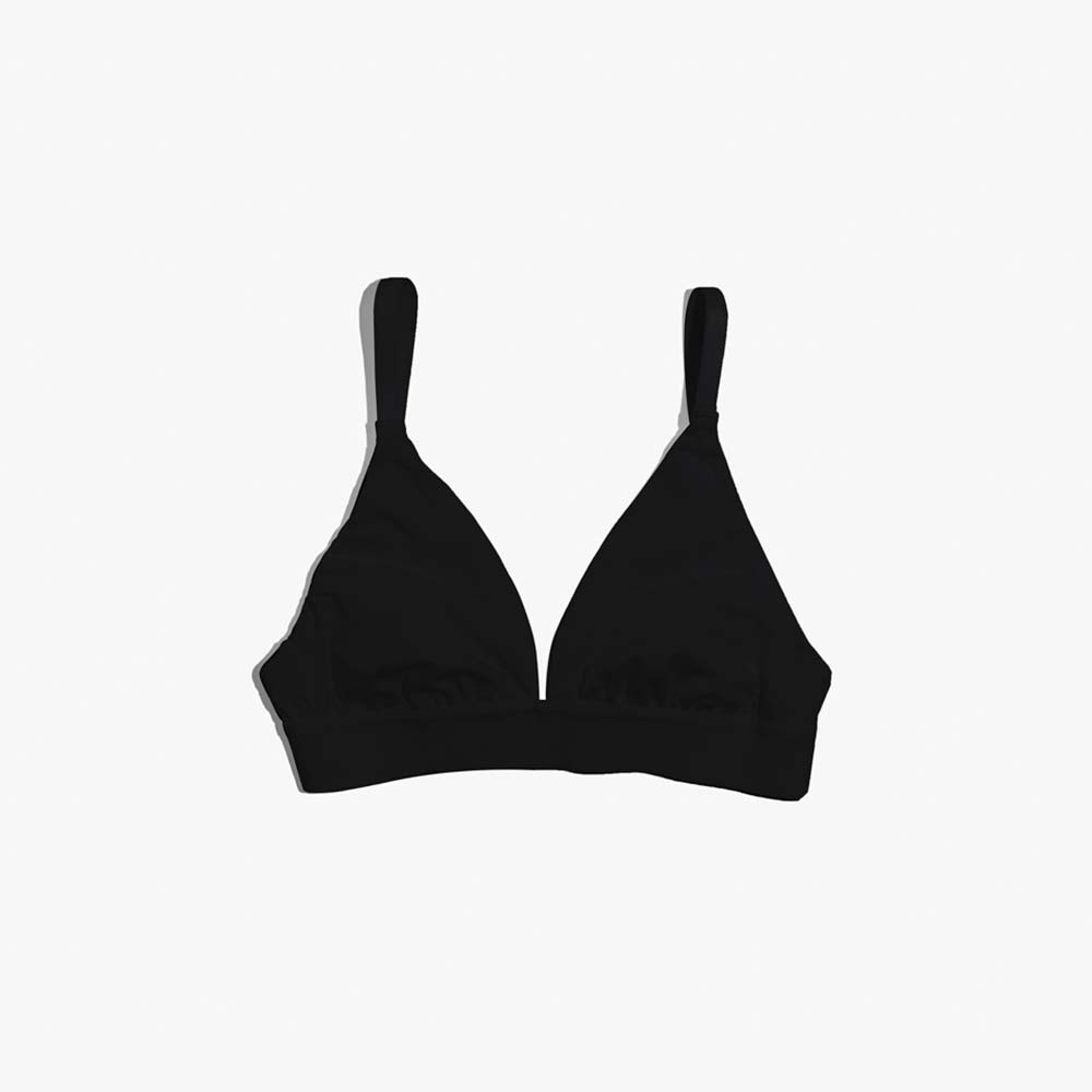 Triangle Bra + Elastic French Brief Set