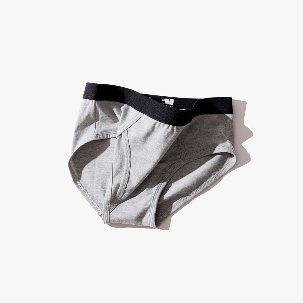 Seamed Cotton Brief
