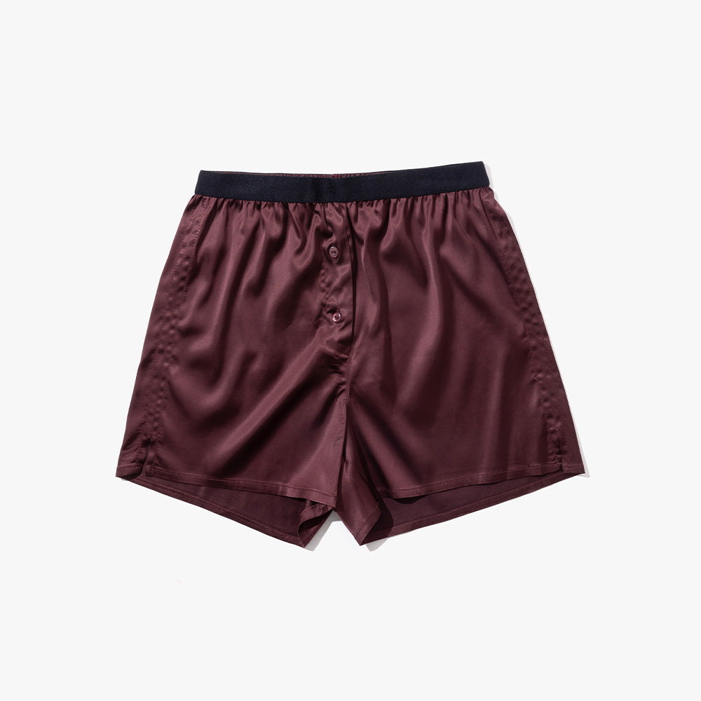 Plain Plant-Based Silk Unisex Boxer