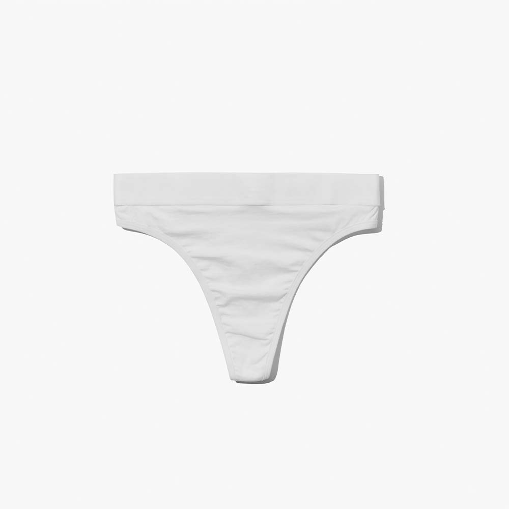 Cotton Thong with Elastic Band