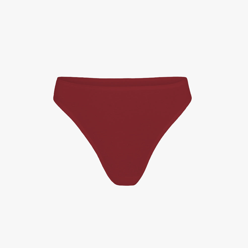Plain Cotton Thong | 2-Pack