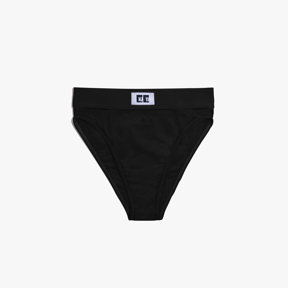 Cotton French Brief + Elastic + Logo