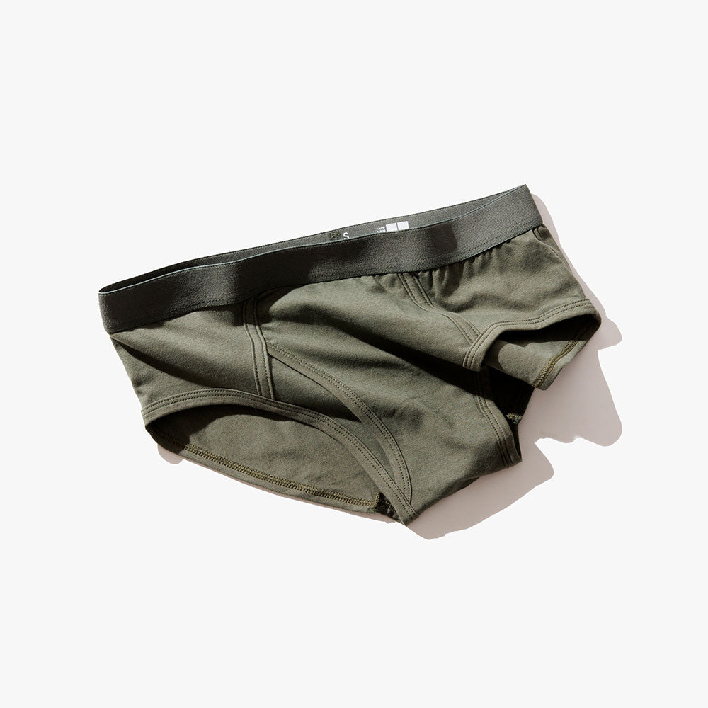 Plain Cotton Brief | 2-Pack Two Colors