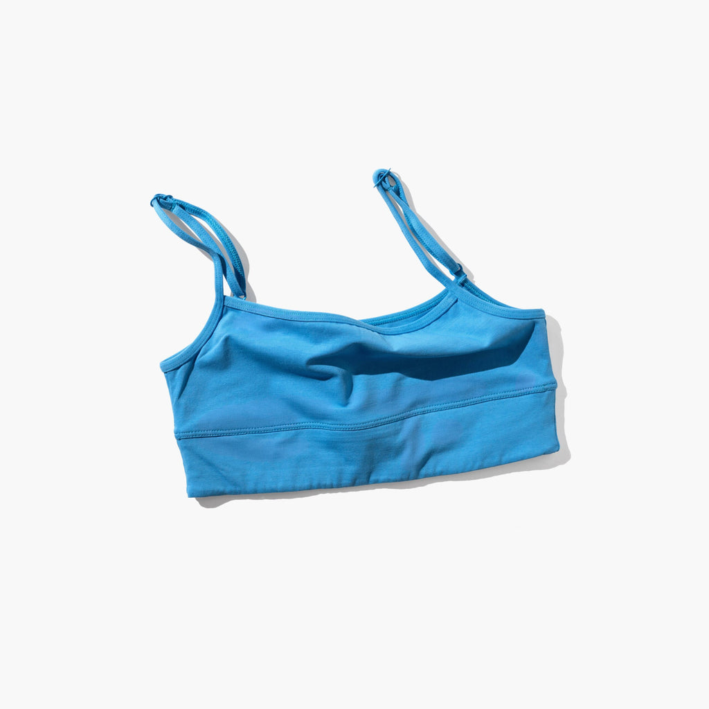 Straight-Neck Bra Top