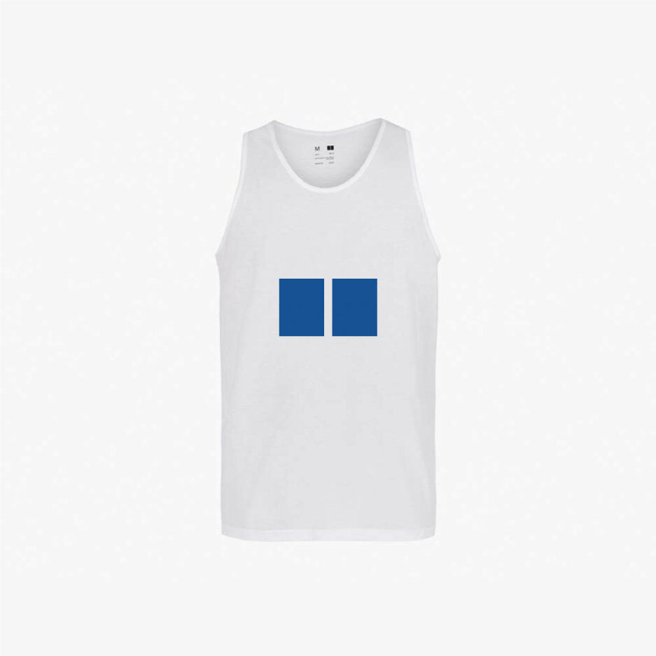 Men's Printed Cotton Undershirt