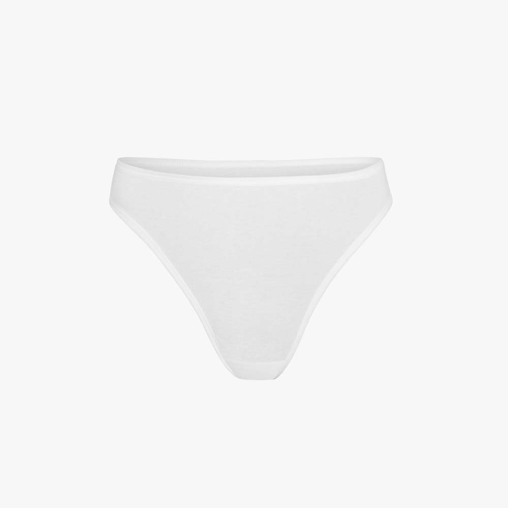 Plain Cotton Thong | 3-Pack