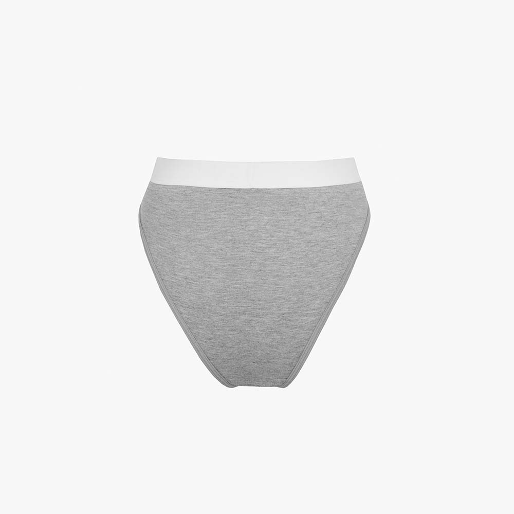 Triangle Bra + Elastic French Brief Set