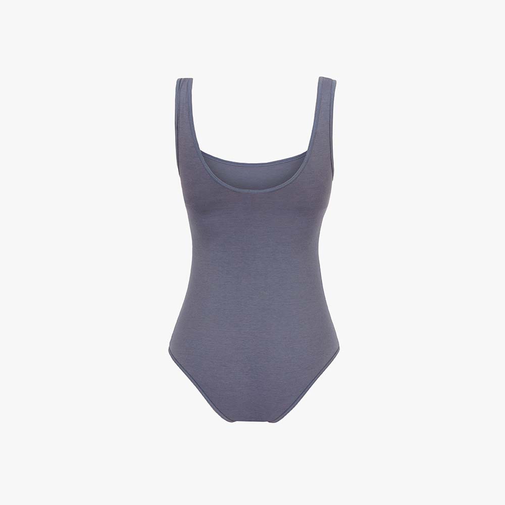 Women's Tank Bodysuit | Slate & Peach