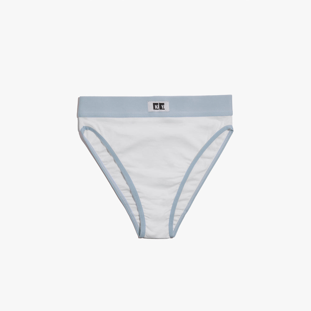 Cotton French Brief + Elastic + Logo