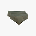 Plain Cotton Brief | 2-Pack Single Color