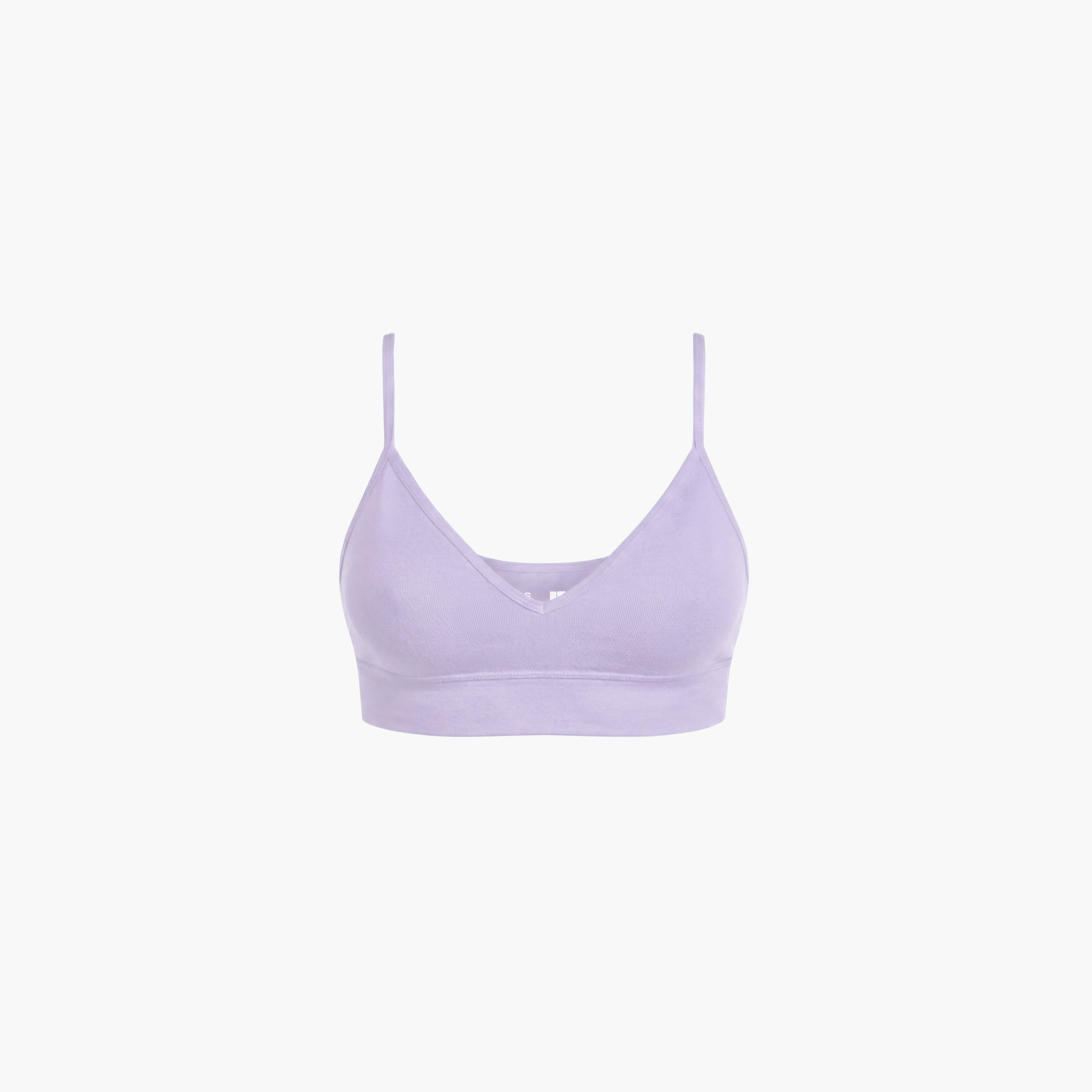 V-Neck Bra Top + High-Waist Brief Set