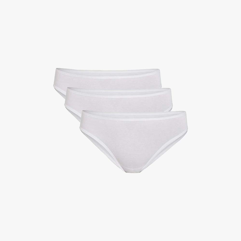 Plain Cotton Bikini Brief | 3-Pack