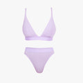 Triangle Bra + Elastic Thong Set