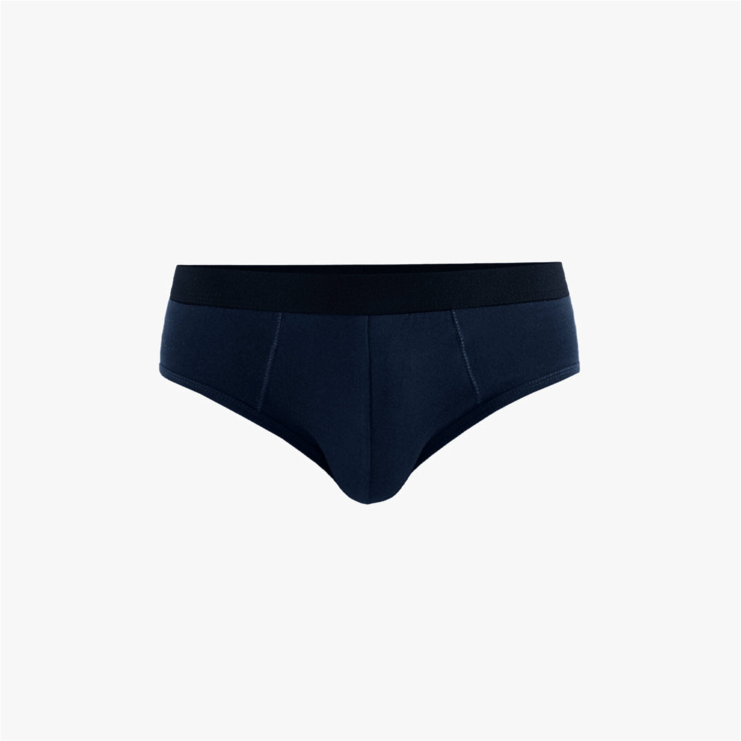 Plain Cotton Brief | 3-Pack Three Colors