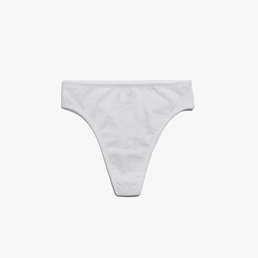 Plain Cotton Thong | 3-Pack