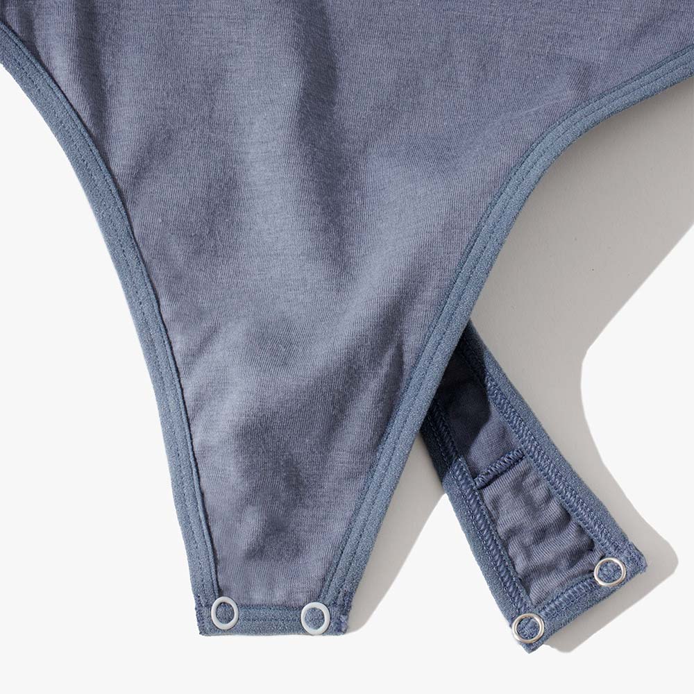 Women's High-Neck Thong Bodysuit