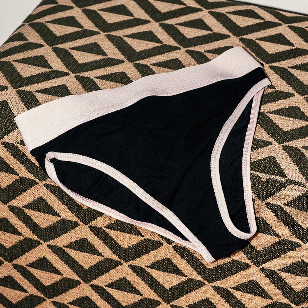 Cotton French Brief + Elastic + Logo