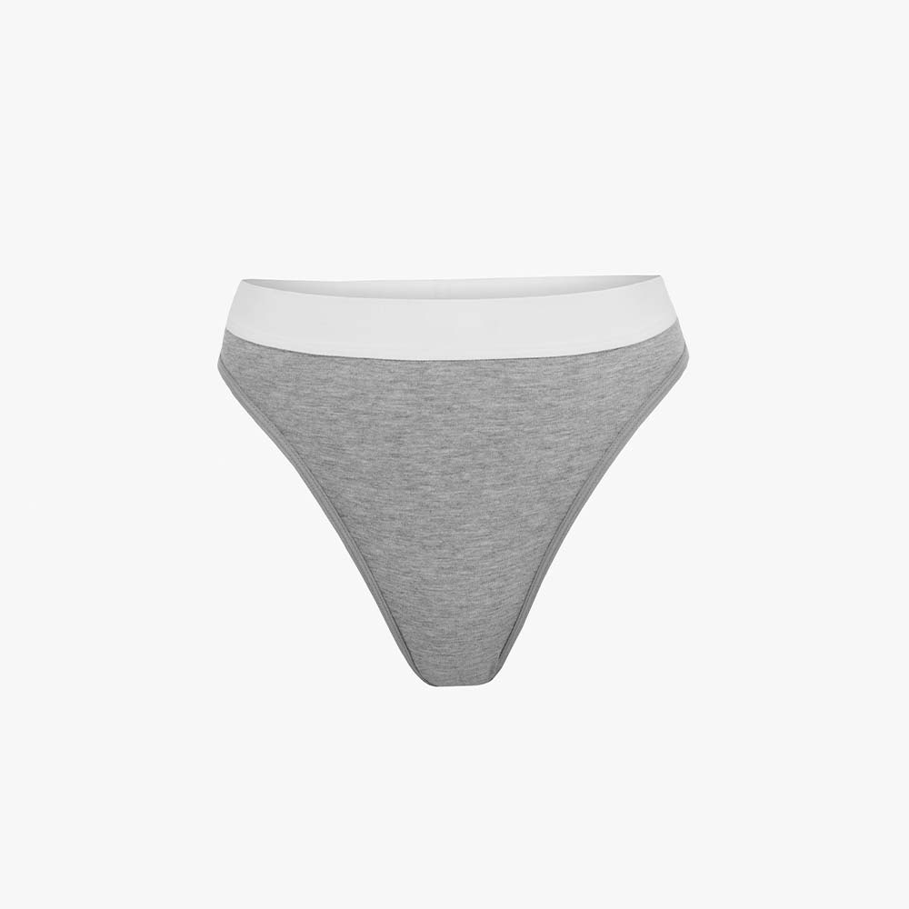 Cotton Thong with Elastic Band