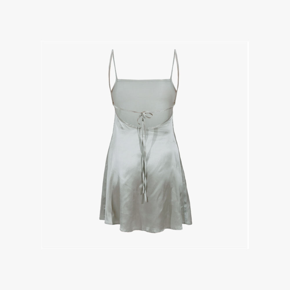 Plain Plant-Based Silk Nightdress