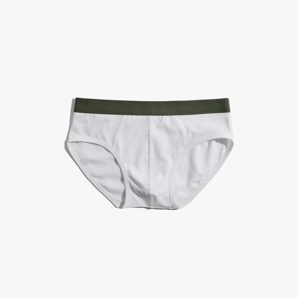 Plain Cotton Brief | 2-Pack