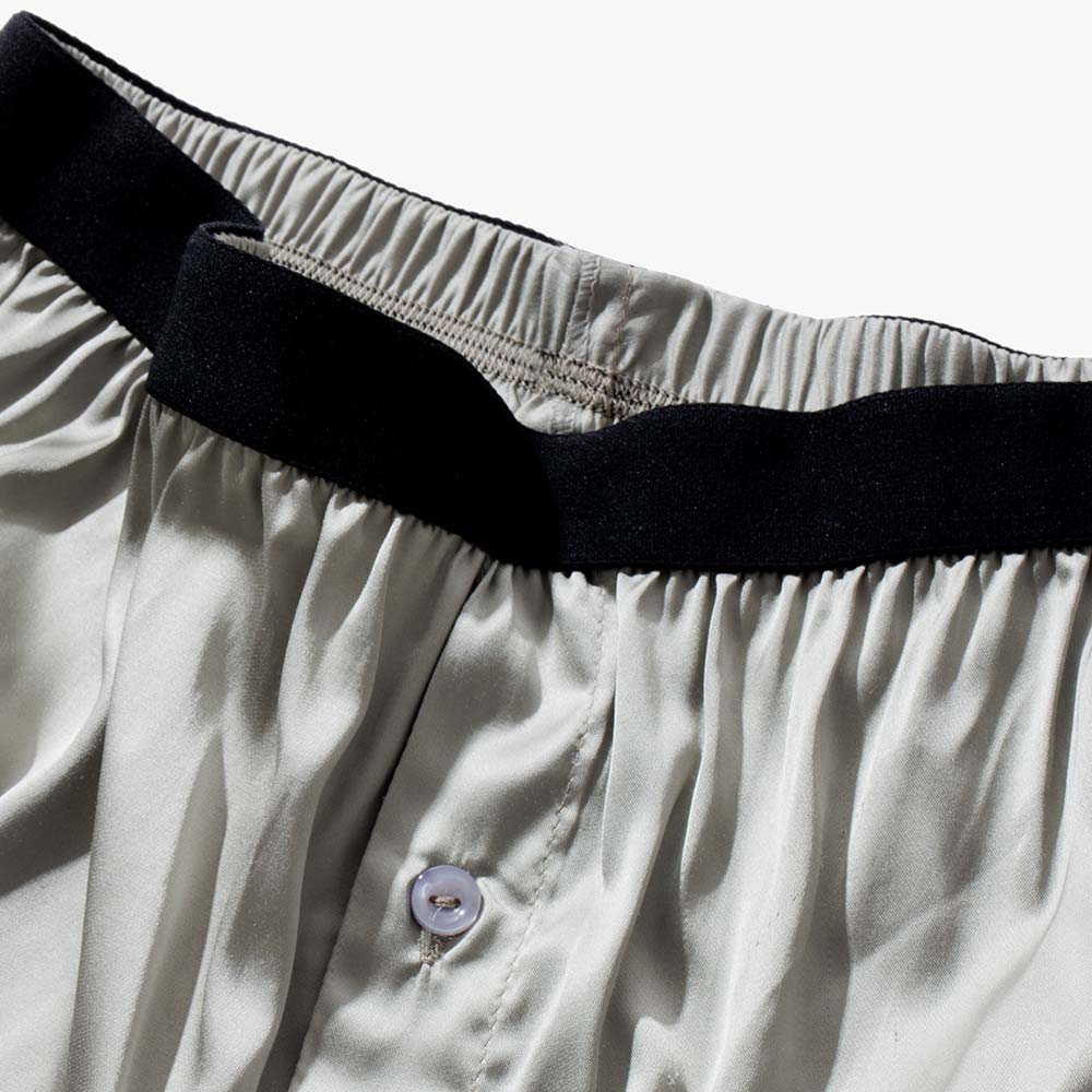 Plain Plant-Based Silk Unisex Boxer