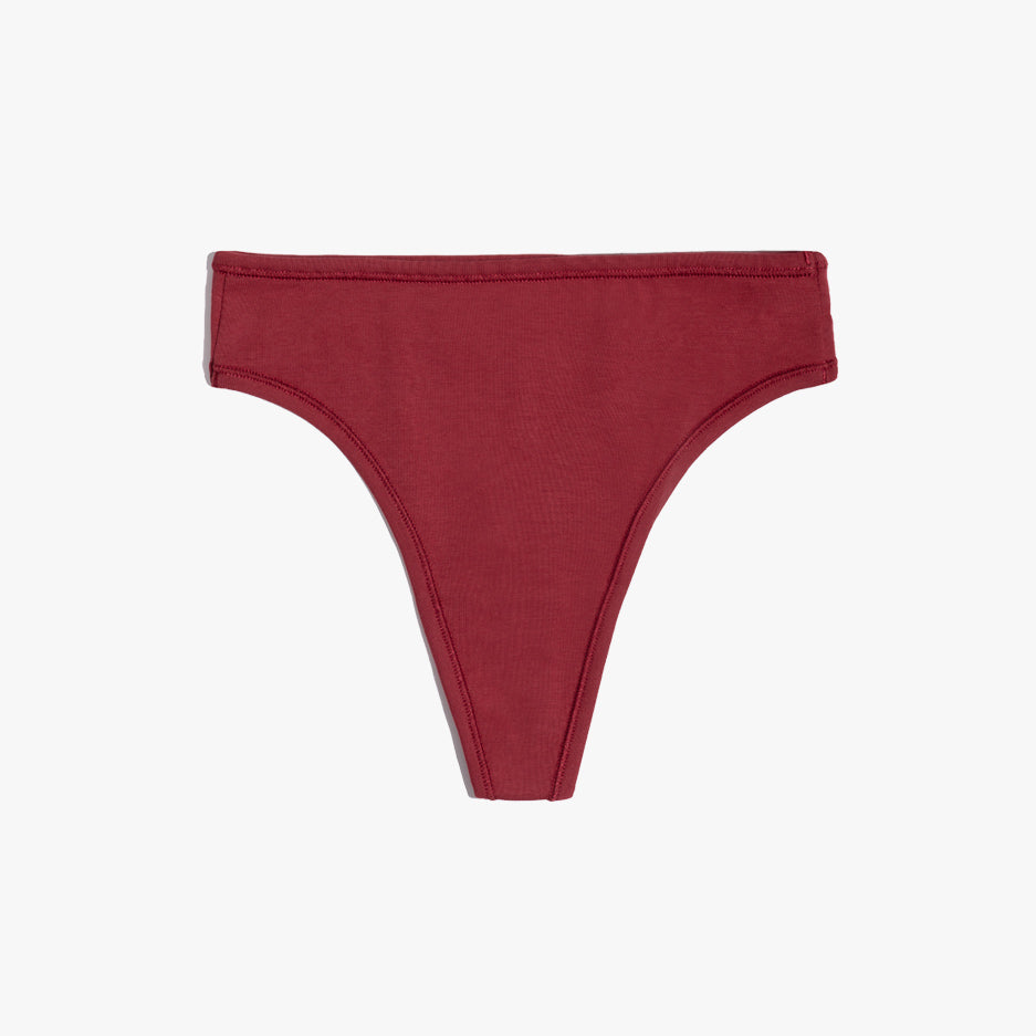 Plain Cotton Thong | 3-Pack