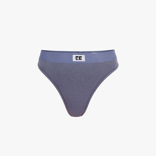 Cotton Thong + Elastic + Logo