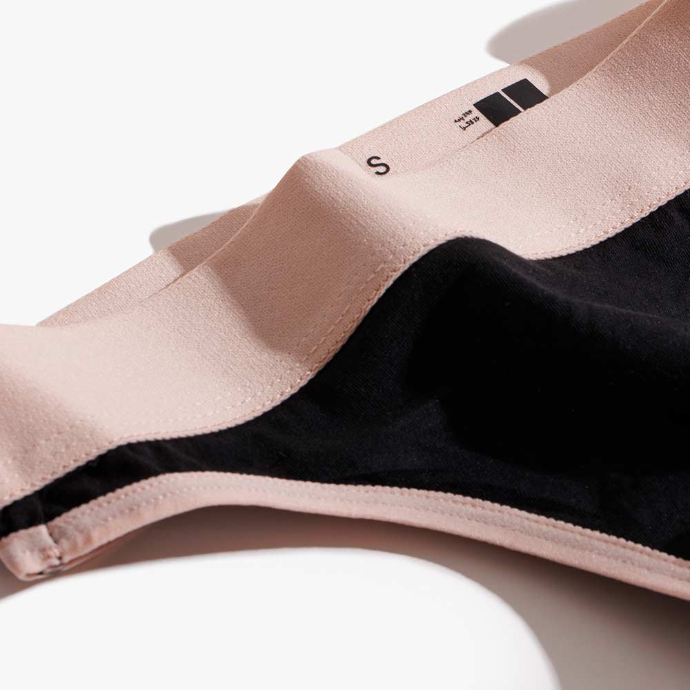 Cotton Thong + Elastic