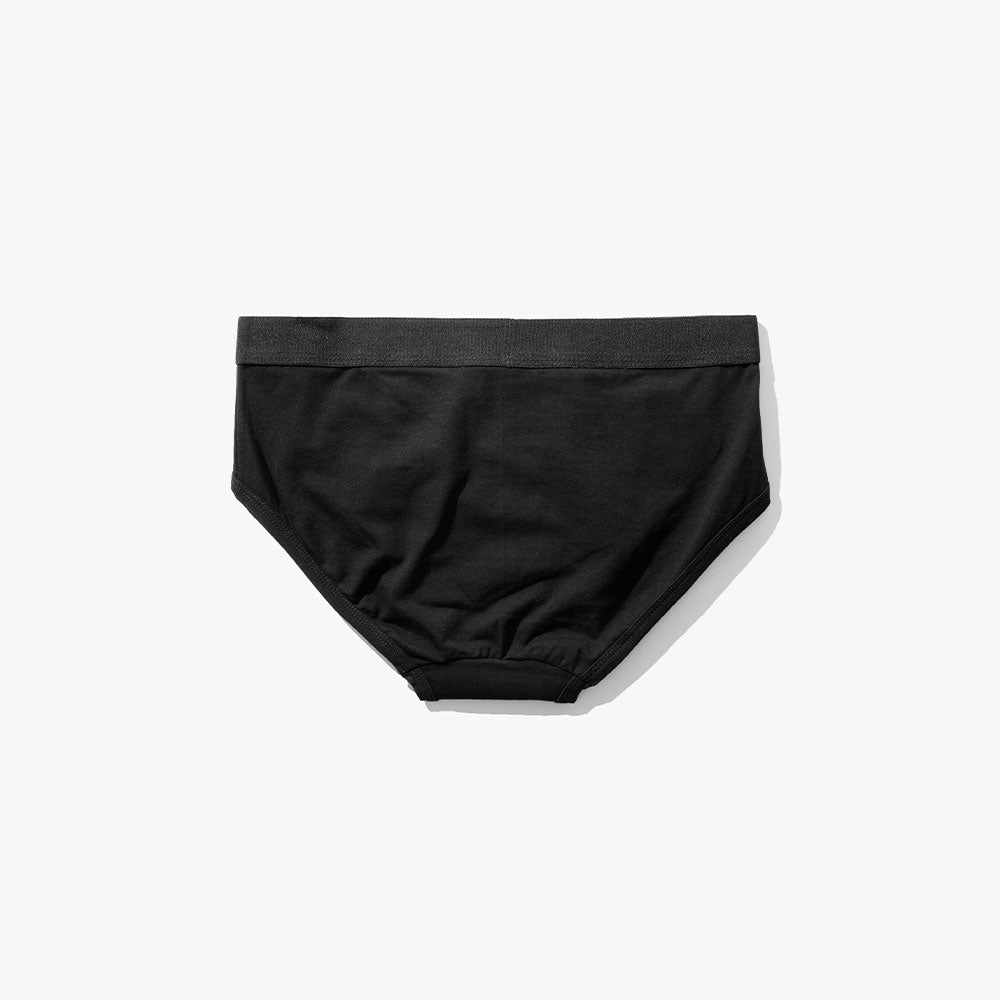 Seamed Cotton Brief
