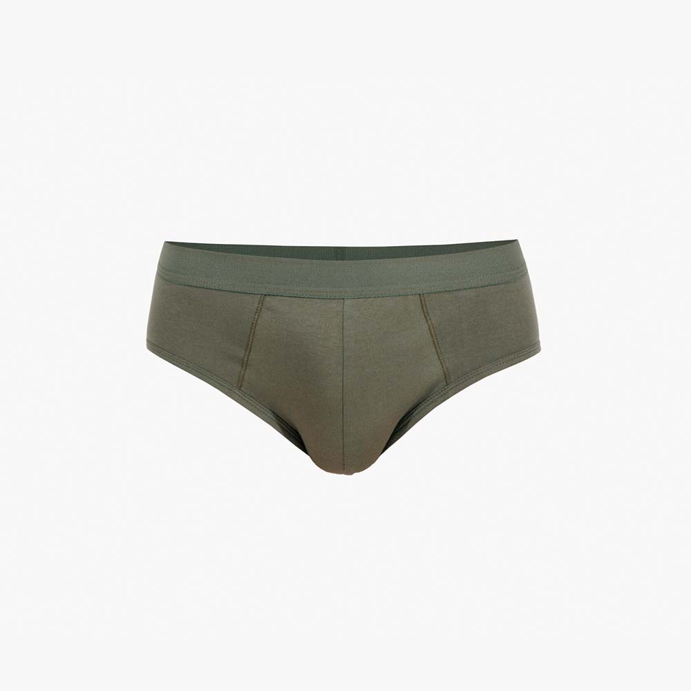 Plain Cotton Brief | 3-Pack Single Color