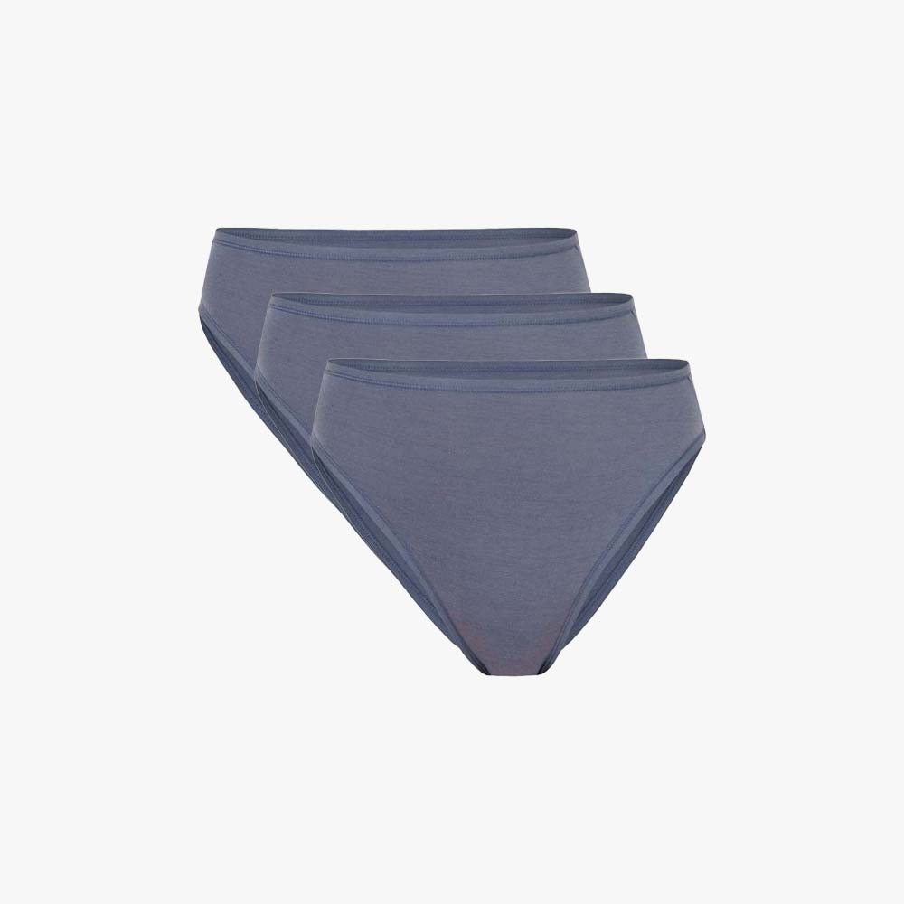 Plain Cotton French Brief | 3-Pack