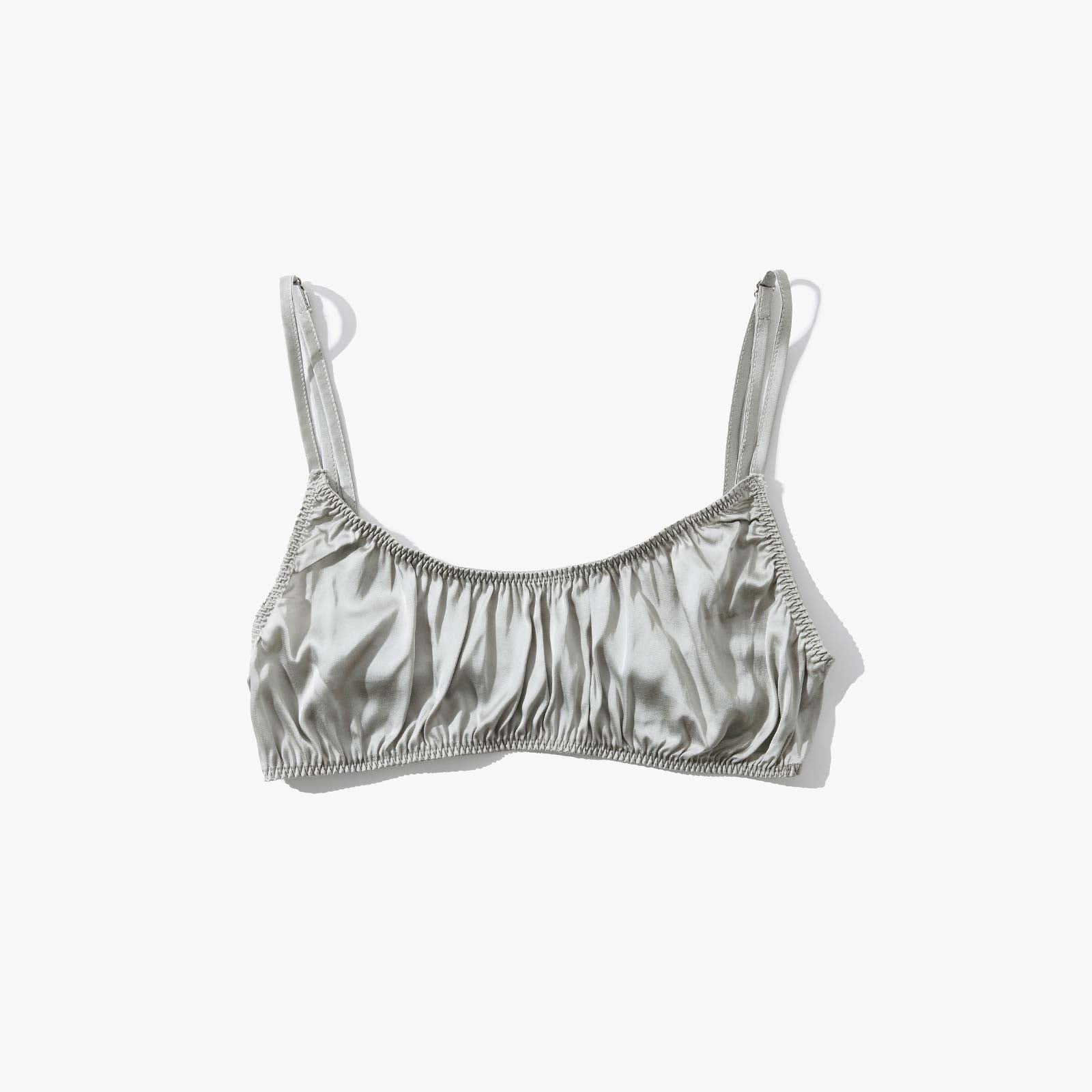 Plain Plant-Based Silk Bralette