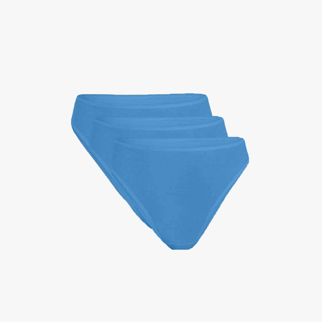 Plain Cotton French Brief | 3-Pack