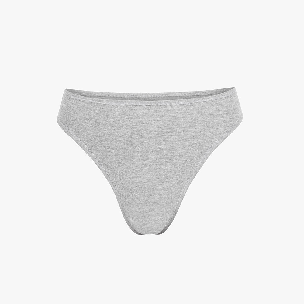 Plain Cotton Thong | 3-Pack