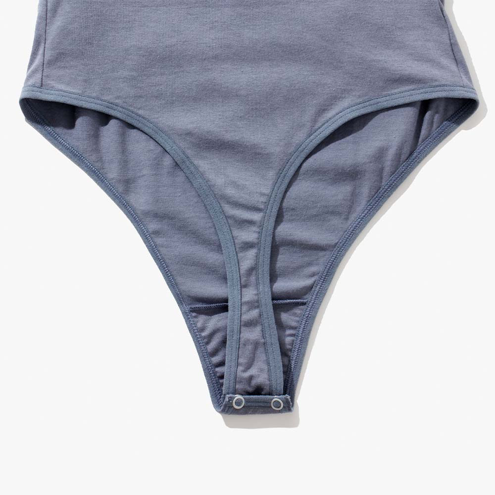 Women's High-Neck Thong Bodysuit