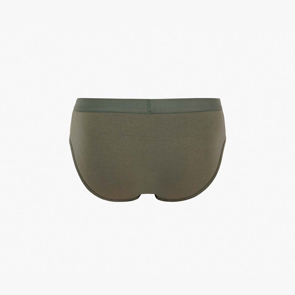 Plain Cotton Brief | 3-Pack Three Colors