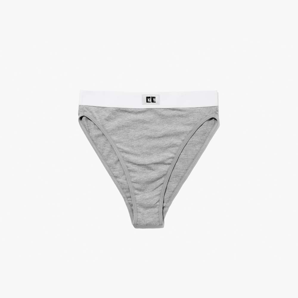 Cotton French Brief + Elastic + Logo