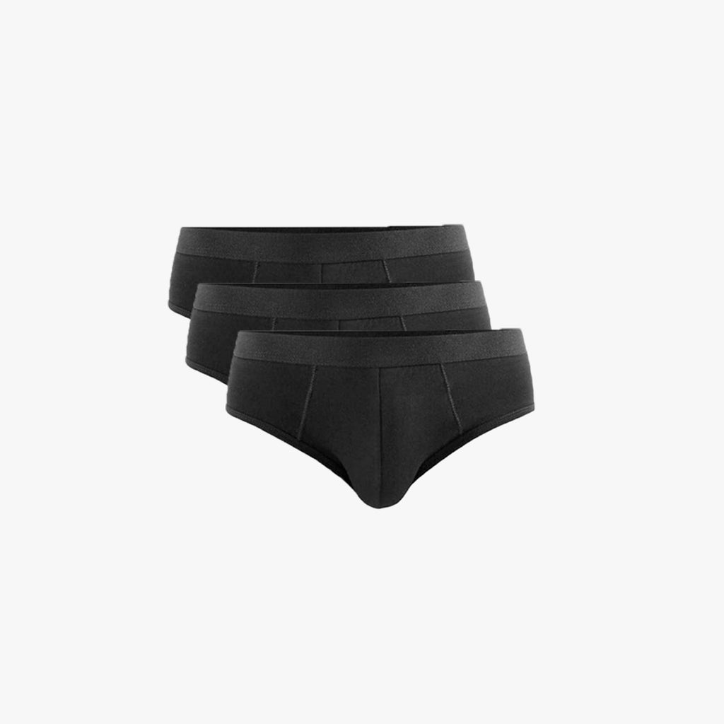 Plain Cotton Brief | 3-Pack Single Color