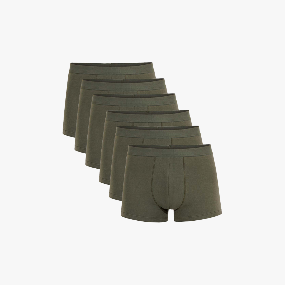 Plain Cotton Trunk | 6-Pack Single Color