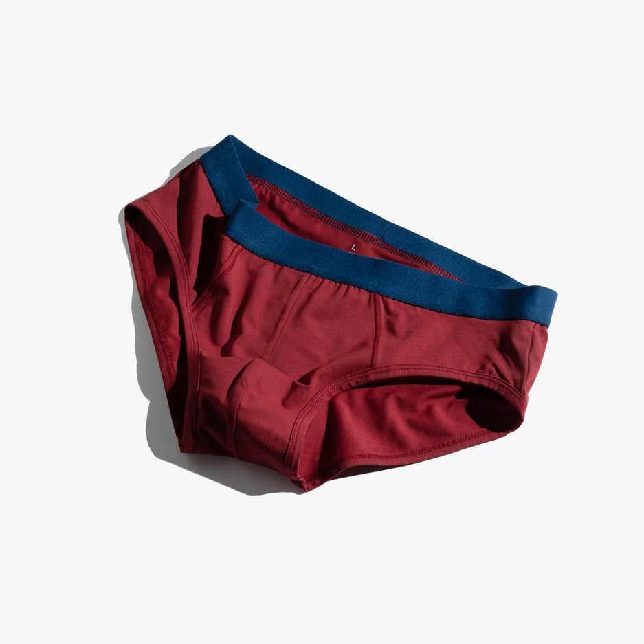 Plain Cotton Brief | 2-Pack Two Colors