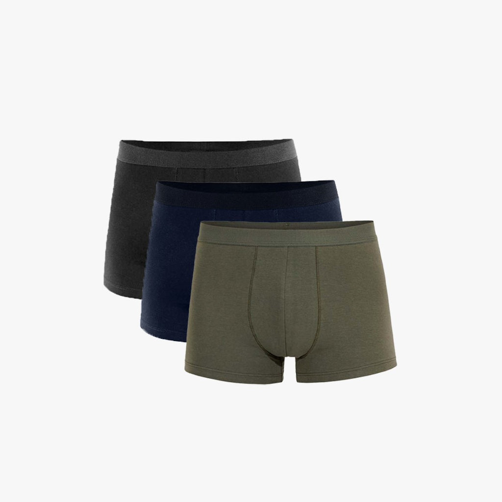 Plain Cotton Trunk | 3-Pack Three Colors