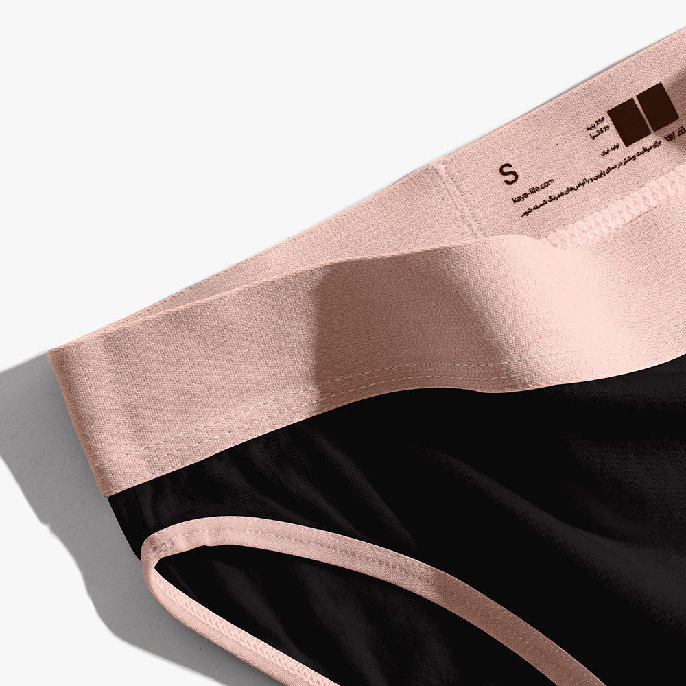 Cotton French Brief + Elastic + Logo