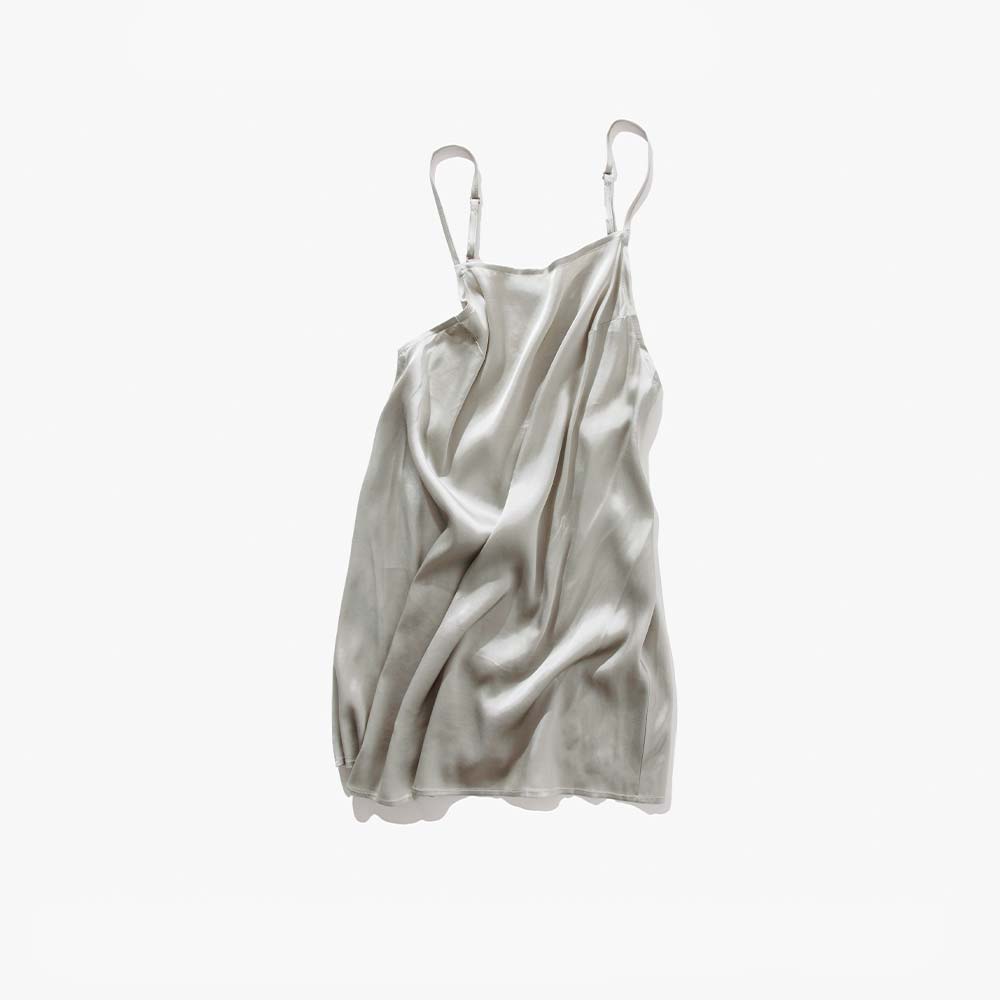 Plain Plant-Based Silk Nightdress