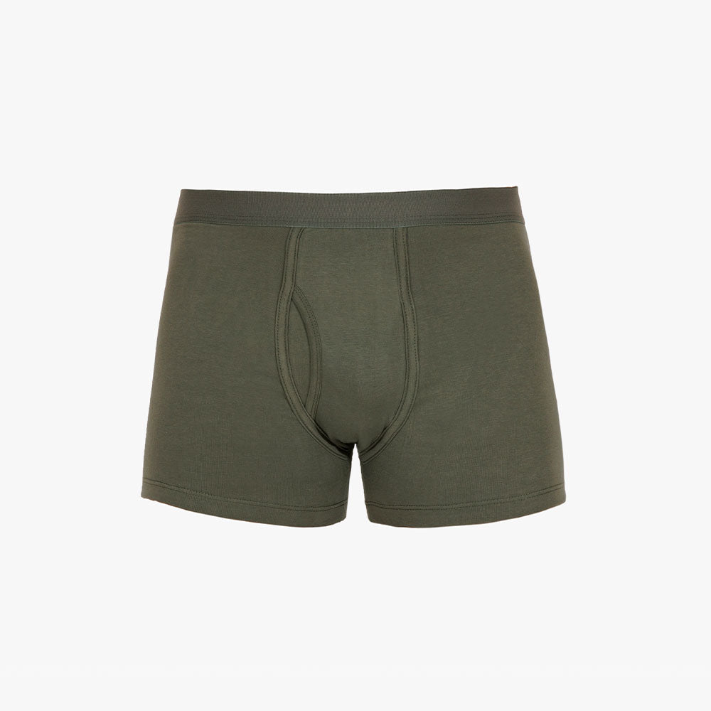 Seamed Cotton Trunk