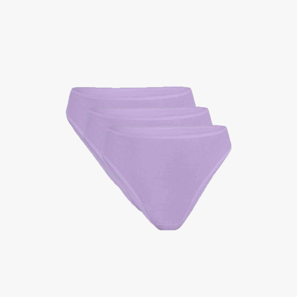 Plain Cotton French Brief | 3-Pack